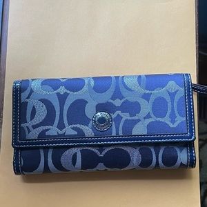 Coach Canvas Wallet